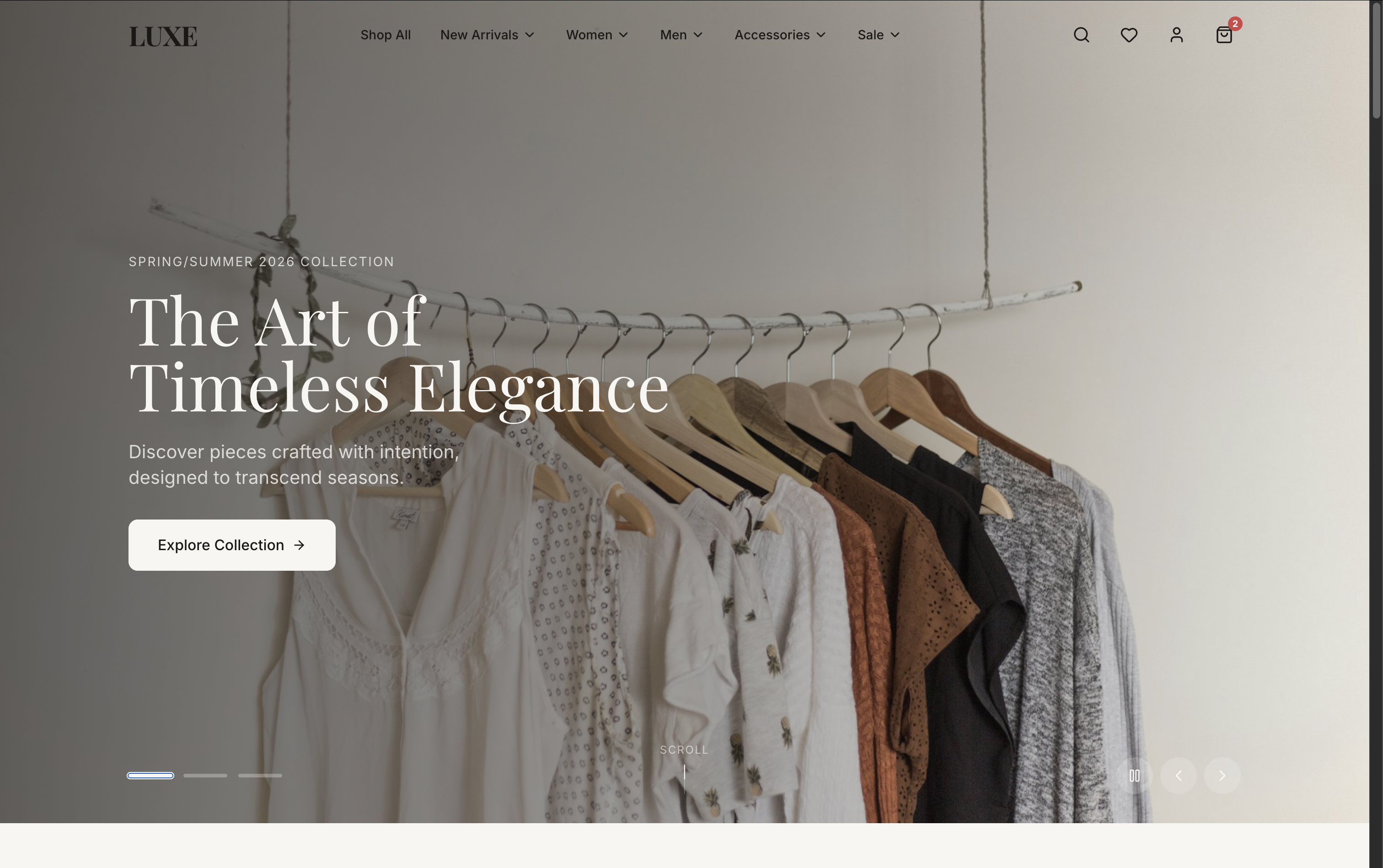 Clothes E-commerce Store
